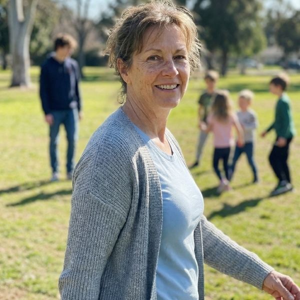 Susan, 58, an OnForm Posture Correct Bra customer